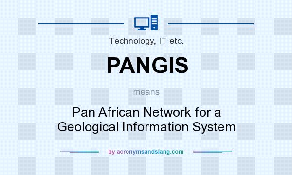 What does PANGIS mean? It stands for Pan African Network for a Geological Information System
