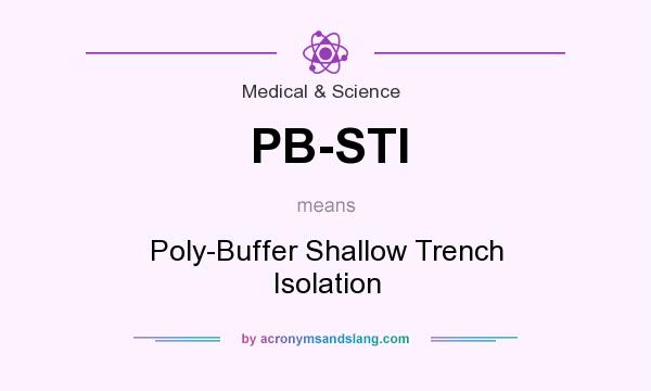 What does PB-STI mean? It stands for Poly-Buffer Shallow Trench Isolation