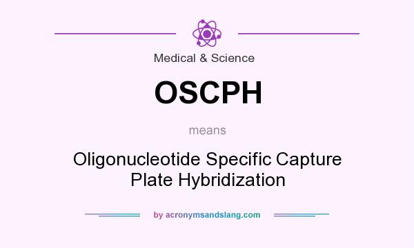 What does OSCPH mean? It stands for Oligonucleotide Specific Capture Plate Hybridization