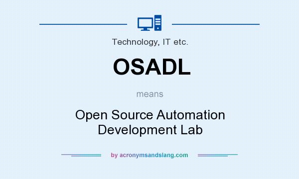 What does OSADL mean? It stands for Open Source Automation Development Lab