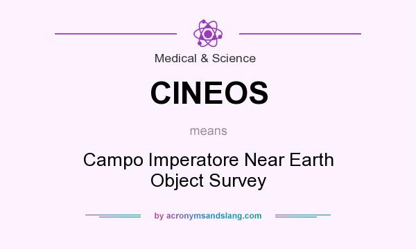 What does CINEOS mean? It stands for Campo Imperatore Near Earth Object Survey