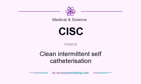 What does CISC mean? It stands for Clean intermittent self catheterisation