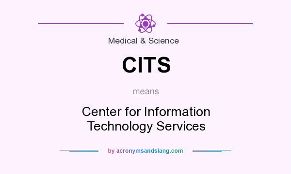 What does CITS mean? It stands for Center for Information Technology Services