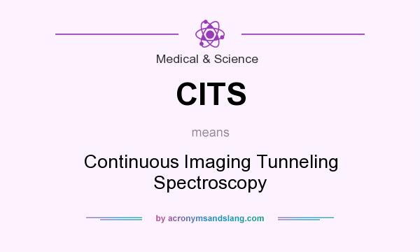 What does CITS mean? It stands for Continuous Imaging Tunneling Spectroscopy