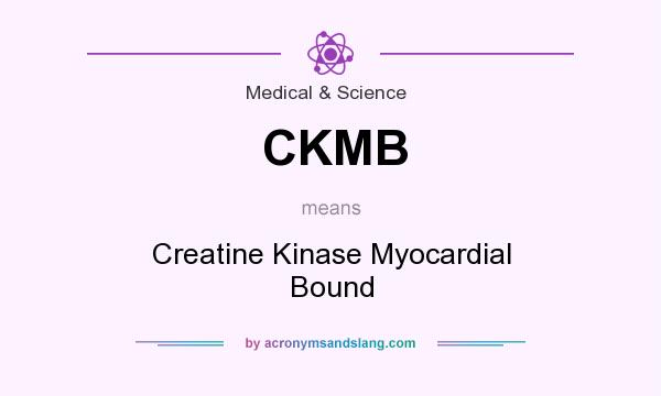 What does CKMB mean? It stands for Creatine Kinase Myocardial Bound