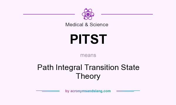 What does PITST mean? It stands for Path Integral Transition State Theory