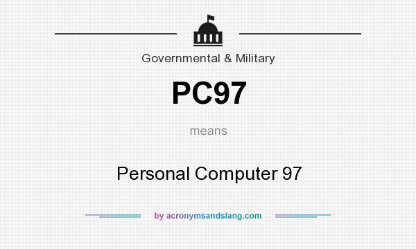 What does PC97 mean? It stands for Personal Computer 97