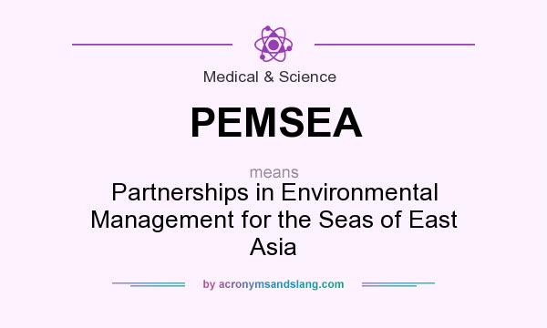 What does PEMSEA mean? It stands for Partnerships in Environmental Management for the Seas of East Asia