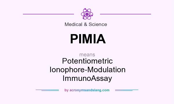 What does PIMIA mean? It stands for Potentiometric Ionophore-Modulation ImmunoAssay