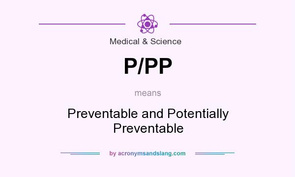 What does P/PP mean? It stands for Preventable and Potentially Preventable