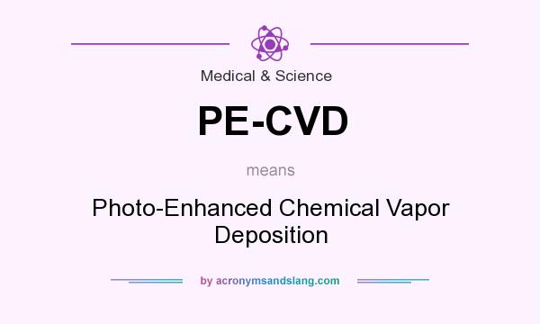 What does PE-CVD mean? It stands for Photo-Enhanced Chemical Vapor Deposition