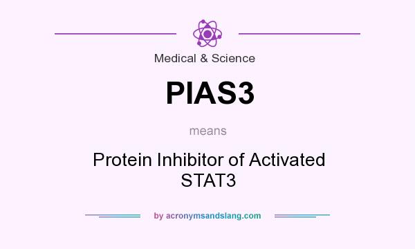 What does PIAS3 mean? It stands for Protein Inhibitor of Activated STAT3