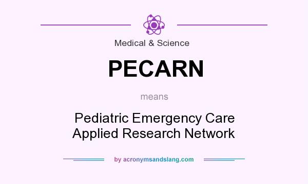 What does PECARN mean? It stands for Pediatric Emergency Care Applied Research Network