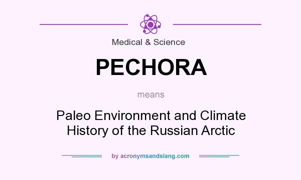 What does PECHORA mean? It stands for Paleo Environment and Climate History of the Russian Arctic