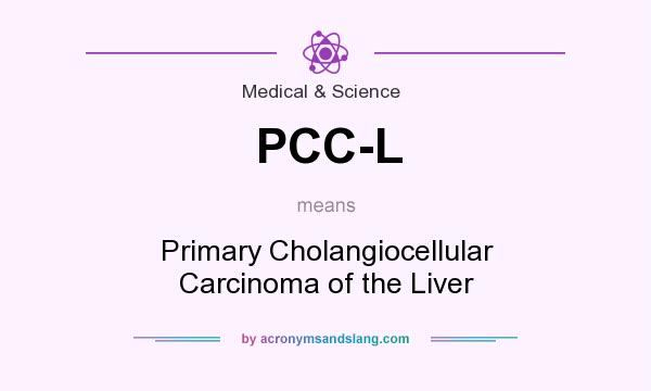What does PCC-L mean? It stands for Primary Cholangiocellular Carcinoma of the Liver