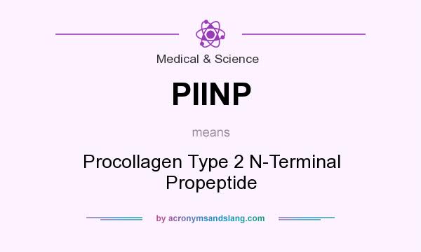 What does PIINP mean? It stands for Procollagen Type 2 N-Terminal Propeptide