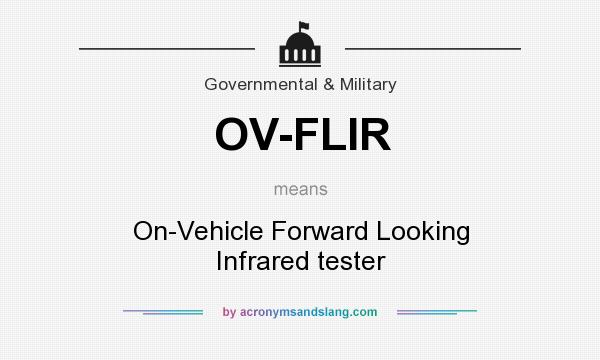 What does OV-FLIR mean? It stands for On-Vehicle Forward Looking Infrared tester