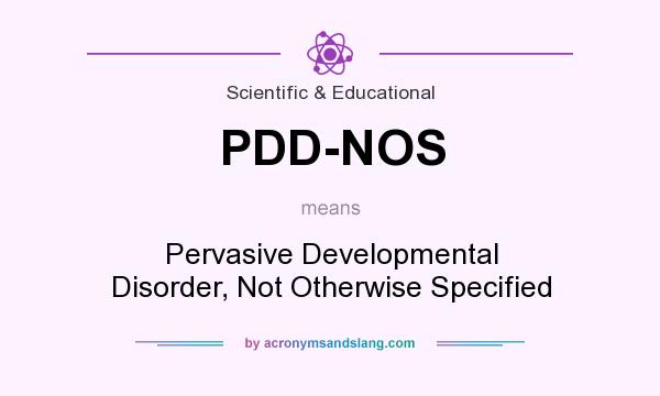 Pdd disorder