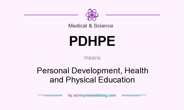 What does PDHPE mean? It stands for Personal Development, Health and Physical Education