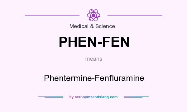 What does PHEN-FEN mean? It stands for Phentermine-Fenfluramine