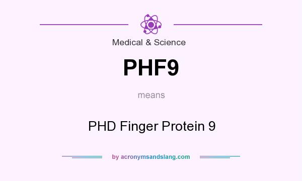 What does PHF9 mean? It stands for PHD Finger Protein 9