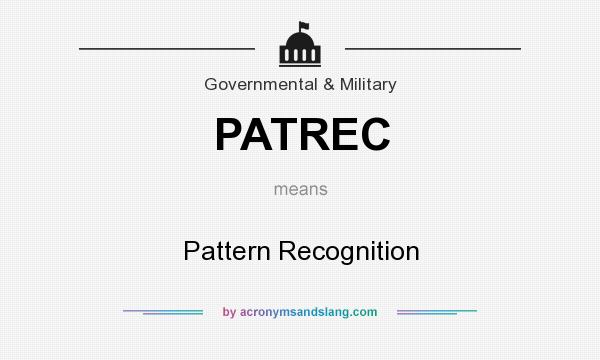 What does PATREC mean? It stands for Pattern Recognition