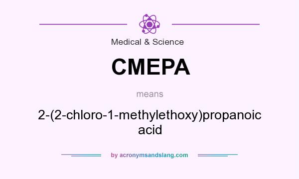 What does CMEPA mean? It stands for 2-(2-chloro-1-methylethoxy)propanoic acid