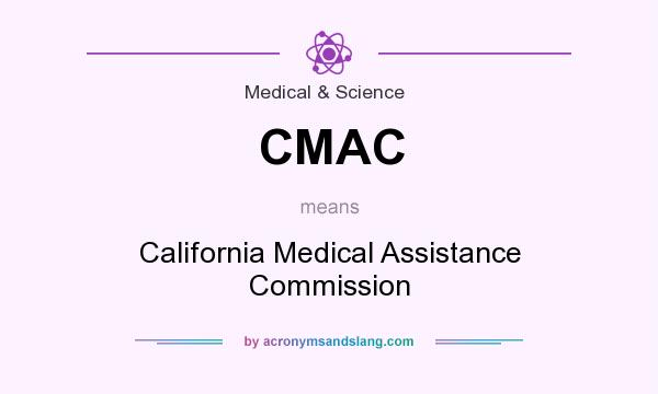 What does CMAC mean? It stands for California Medical Assistance Commission