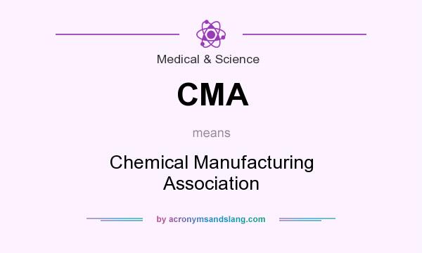 What does CMA mean? It stands for Chemical Manufacturing Association