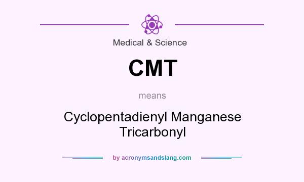 What does CMT mean? It stands for Cyclopentadienyl Manganese Tricarbonyl