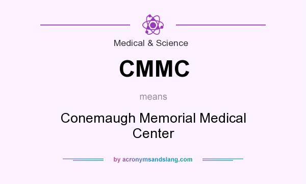 What does CMMC mean? It stands for Conemaugh Memorial Medical Center