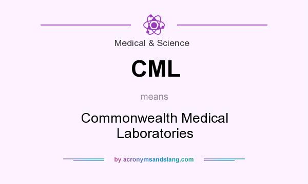 What does CML mean? It stands for Commonwealth Medical Laboratories