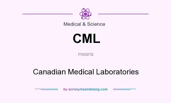 What does CML mean? It stands for Canadian Medical Laboratories