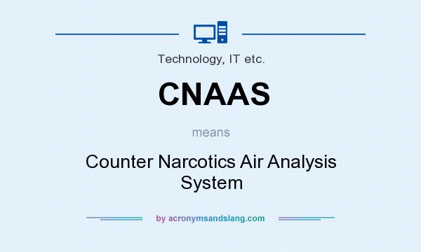 What does CNAAS mean? It stands for Counter Narcotics Air Analysis System