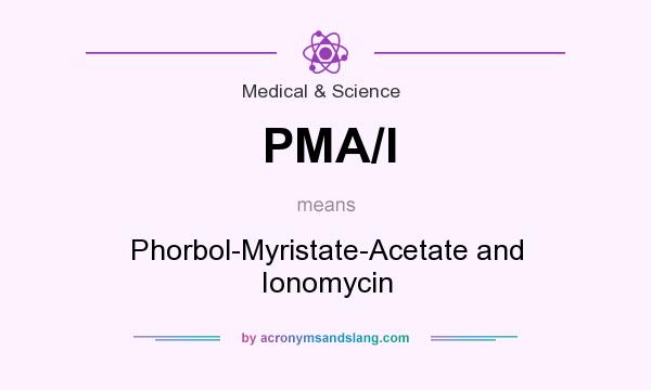 What does PMA/I mean? It stands for Phorbol-Myristate-Acetate and Ionomycin