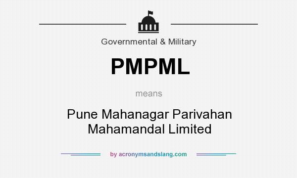 What does PMPML mean? It stands for Pune Mahanagar Parivahan Mahamandal Limited