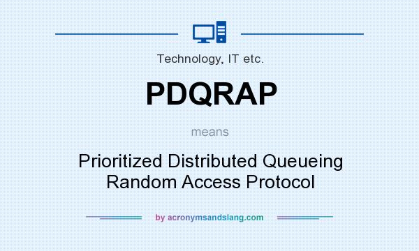 What does PDQRAP mean? It stands for Prioritized Distributed Queueing Random Access Protocol