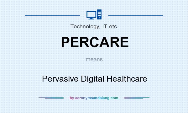 What does PERCARE mean? It stands for Pervasive Digital Healthcare