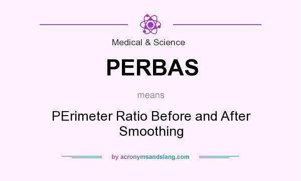 What does PERBAS mean? It stands for PErimeter Ratio Before and After Smoothing