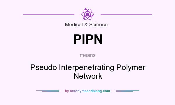 What does PIPN mean? It stands for Pseudo Interpenetrating Polymer Network