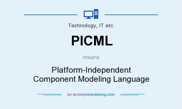 What does PICML mean? It stands for Platform-Independent Component Modeling Language