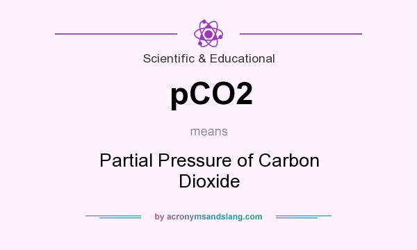 What does pCO2 mean? It stands for Partial Pressure of Carbon Dioxide
