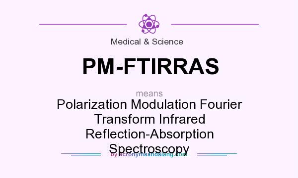What does PM-FTIRRAS mean? It stands for Polarization Modulation Fourier Transform Infrared Reflection-Absorption Spectroscopy