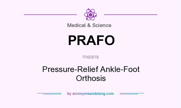 What does PRAFO mean? It stands for Pressure-Relief Ankle-Foot Orthosis