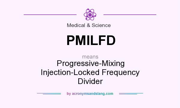 What does PMILFD mean? It stands for Progressive-Mixing Injection-Locked Frequency Divider