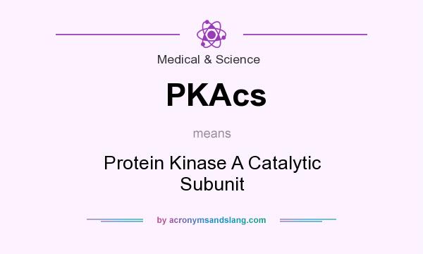 What does PKAcs mean? It stands for Protein Kinase A Catalytic Subunit