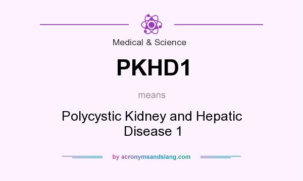 What does PKHD1 mean? It stands for Polycystic Kidney and Hepatic Disease 1