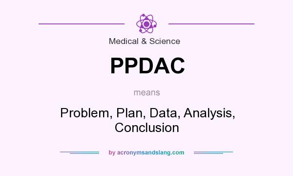 What does PPDAC mean? It stands for Problem, Plan, Data, Analysis, Conclusion