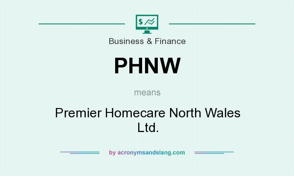 What does PHNW mean? It stands for Premier Homecare North Wales Ltd.