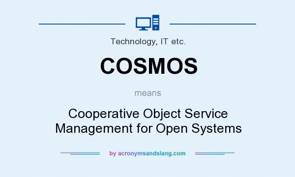 What does COSMOS mean? It stands for Cooperative Object Service Management for Open Systems